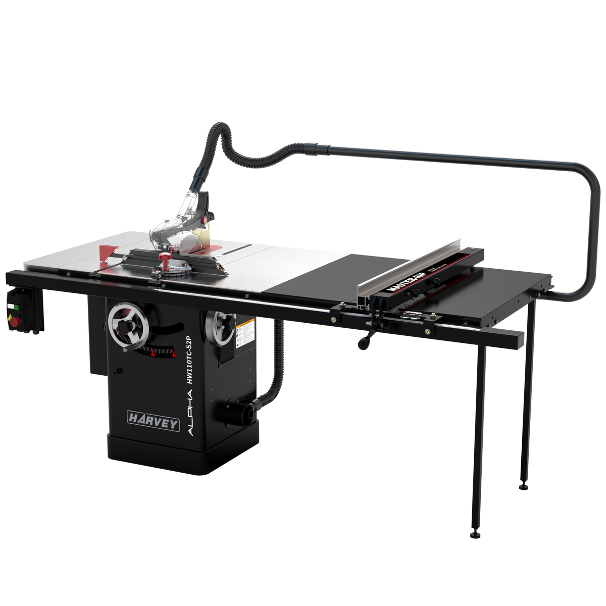 ALPHA HW110TC-36P&52P 10 3HP Cabinet Table Saw – Harvey Woodworking