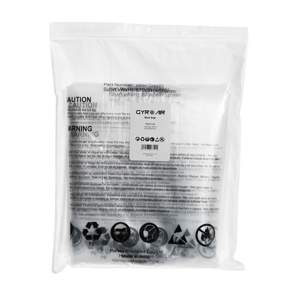 G700PRO/G800Pro Dust Bin Disposable Liners