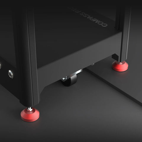 Compass Router Table System bottom and caster of RT-S Router Table Stand