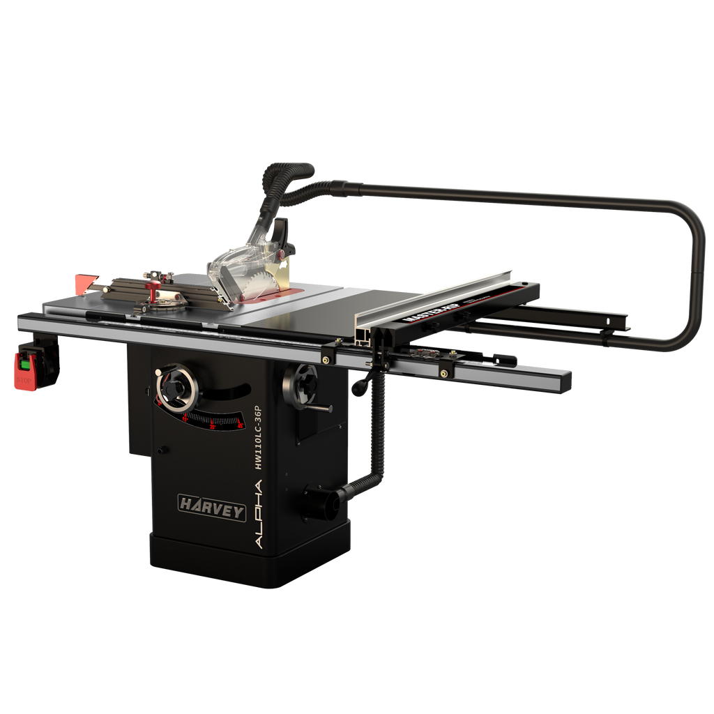 ALPHA HW110LC-36P 10 2HP Cabinet Table Saw – Harvey Woodworking